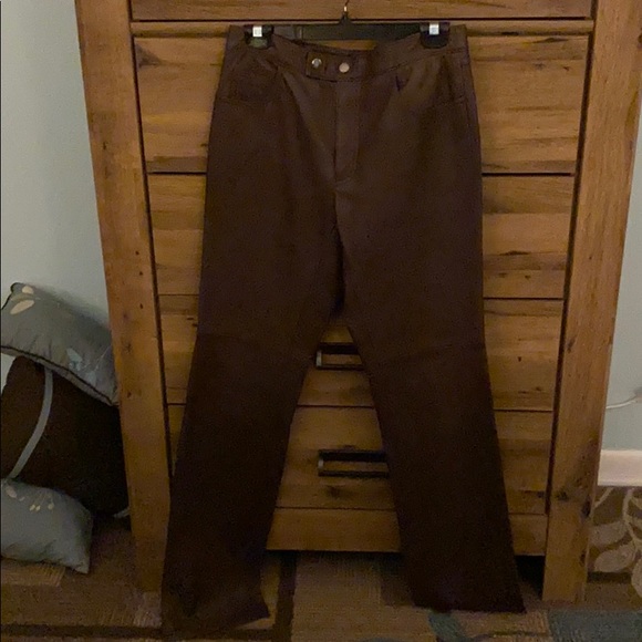 Ralph Lauren Genuine Leather Pants